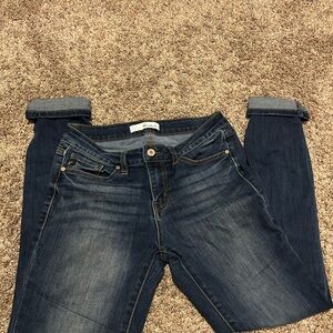 KanCan Dark Wash Ankle Jeans